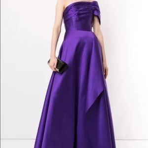 Bambah purple royal gown Dubai